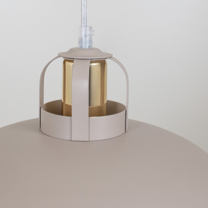 Brilagi - Chandelier on a string FLAMENGO 2xE27/60W/230V beige