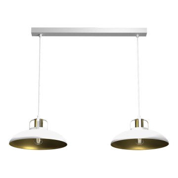 Brilagi - Chandelier on a string FLAMENGO 2xE27/60W/230V white