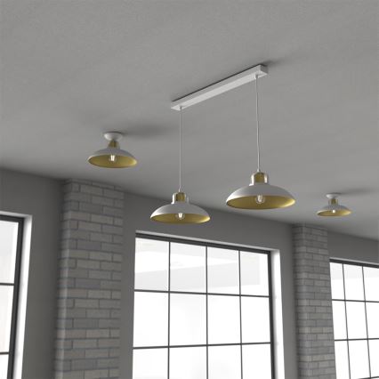 Brilagi - Chandelier on a string FLAMENGO 2xE27/60W/230V white