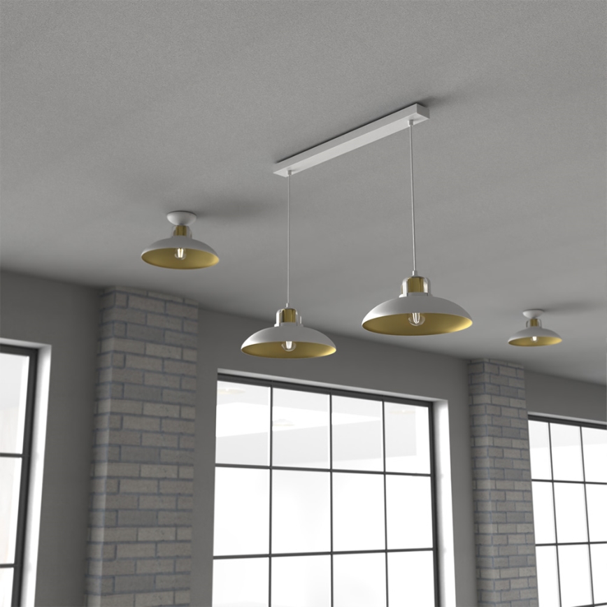 Brilagi - Chandelier on a string FLAMENGO 2xE27/60W/230V white