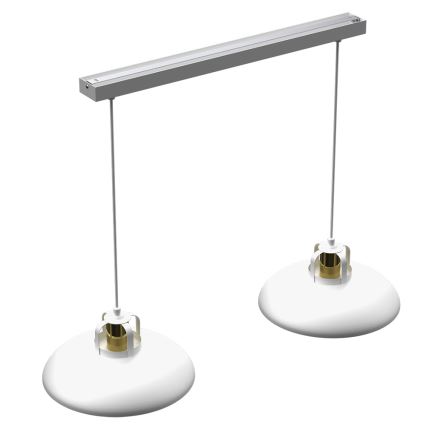 Brilagi - Chandelier on a string FLAMENGO 2xE27/60W/230V white