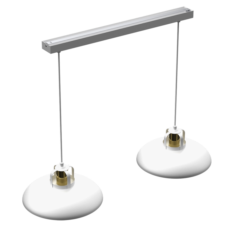 Brilagi - Chandelier on a string FLAMENGO 2xE27/60W/230V white