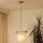Brilagi - Chandelier on a string FOREST 1xE27/15W/230V pine/brown/creamy