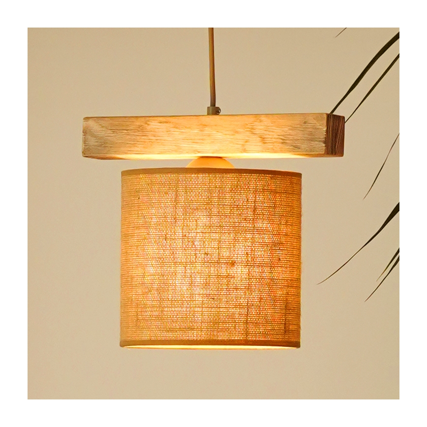 Brilagi - Chandelier on a string FOREST 1xE27/15W/230V pine/brown