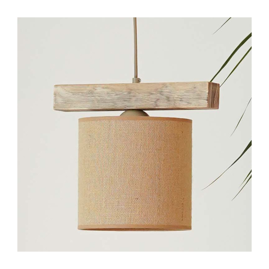 Brilagi - Chandelier on a string FOREST 1xE27/15W/230V pine/brown