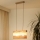Brilagi - Chandelier on a string FOREST 2xE27/15W/230V pine/beige/creamy
