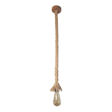 Brilagi - Chandelier on a string KOS 1xE27/60W/230V beech