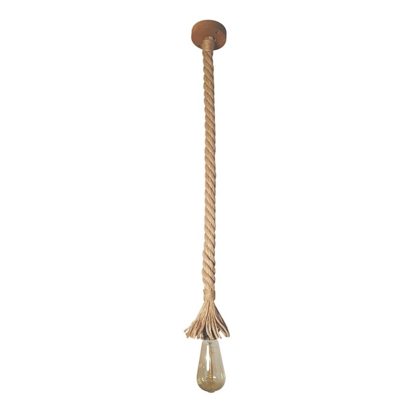 Brilagi - Chandelier on a string KOS 1xE27/60W/230V beech