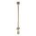 Brilagi - Chandelier on a string KOS 1xE27/60W/230V beech