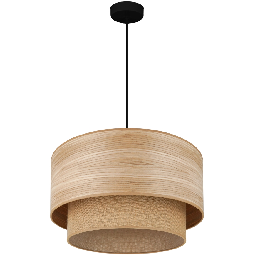 Brilagi - Chandelier on a string MONTANA BOHO 1xE27/15W/230V d. 45 cm brown/black