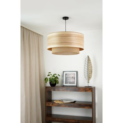 Brilagi - Chandelier on a string MONTANA BOHO 1xE27/15W/230V d. 60 cm brown/black