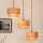 Brilagi - Chandelier on a string MONTANA BOHO 3xE27/15W/230V brown/black