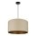 Brilagi - Chandelier on a string OREGON ROLLER VEGE 1xE27/15W/230V d. 45 cm beige
