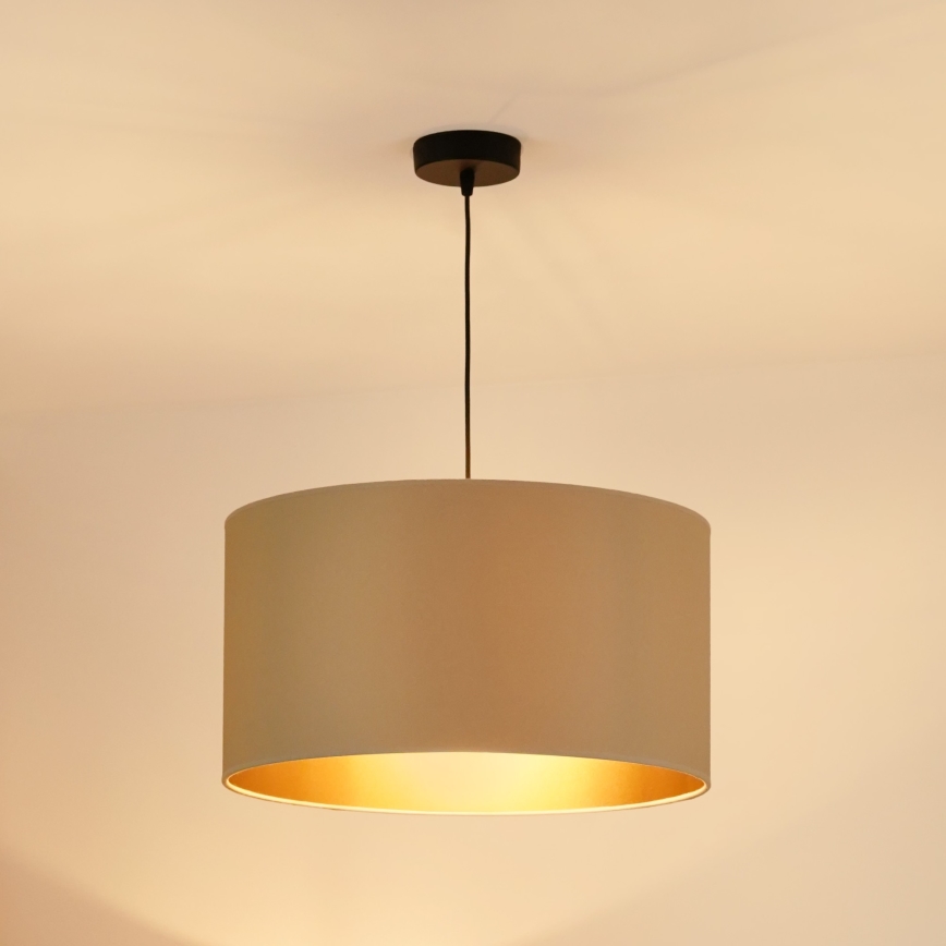 Brilagi - Chandelier on a string OREGON ROLLER VEGE 1xE27/15W/230V d. 45 cm beige