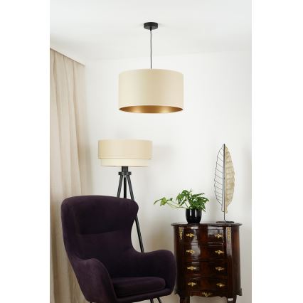 Brilagi - Chandelier on a string OREGON ROLLER VEGE 1xE27/15W/230V d. 45 cm beige