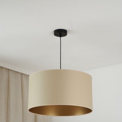 Brilagi - Chandelier on a string OREGON ROLLER VEGE 1xE27/15W/230V d. 45 cm beige