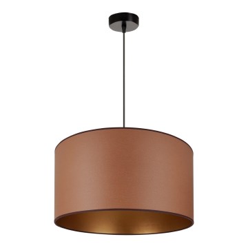 Brilagi - Chandelier on a string OREGON ROLLER VEGE 1xE27/15W/230V d. 45 cm brown