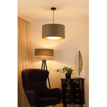 Brilagi - Chandelier on a string OREGON ROLLER VEGE 1xE27/15W/230V d. 45 cm grey