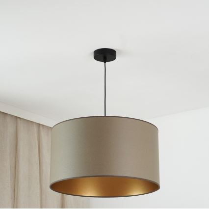 Brilagi - Chandelier on a string OREGON ROLLER VEGE 1xE27/15W/230V d. 45 cm grey