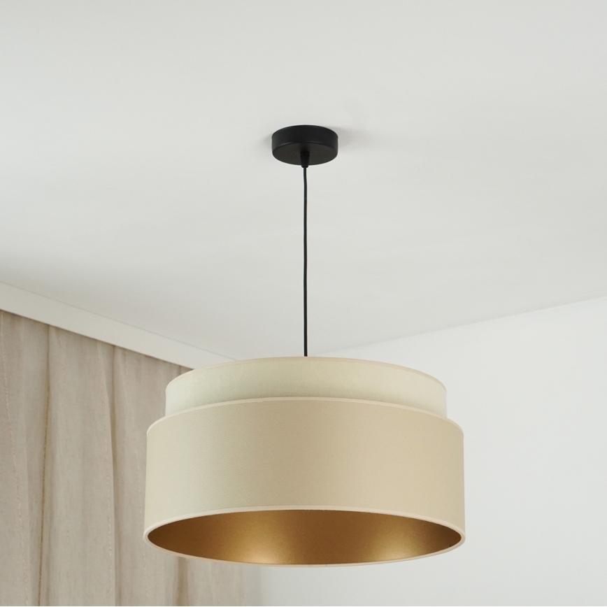 Brilagi - Chandelier on a string OREGON VEGE 1xE27/15W/230V d. 45 cm beige