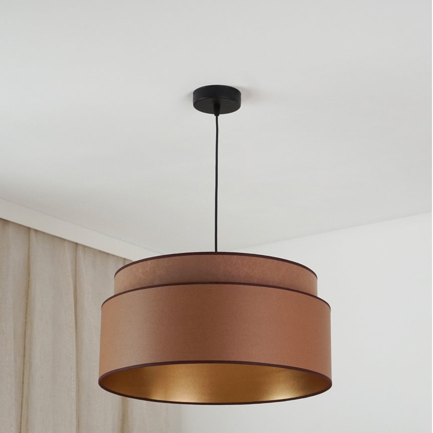Brilagi - Chandelier on a string OREGON VEGE 1xE27/15W/230V d. 45 cm brown