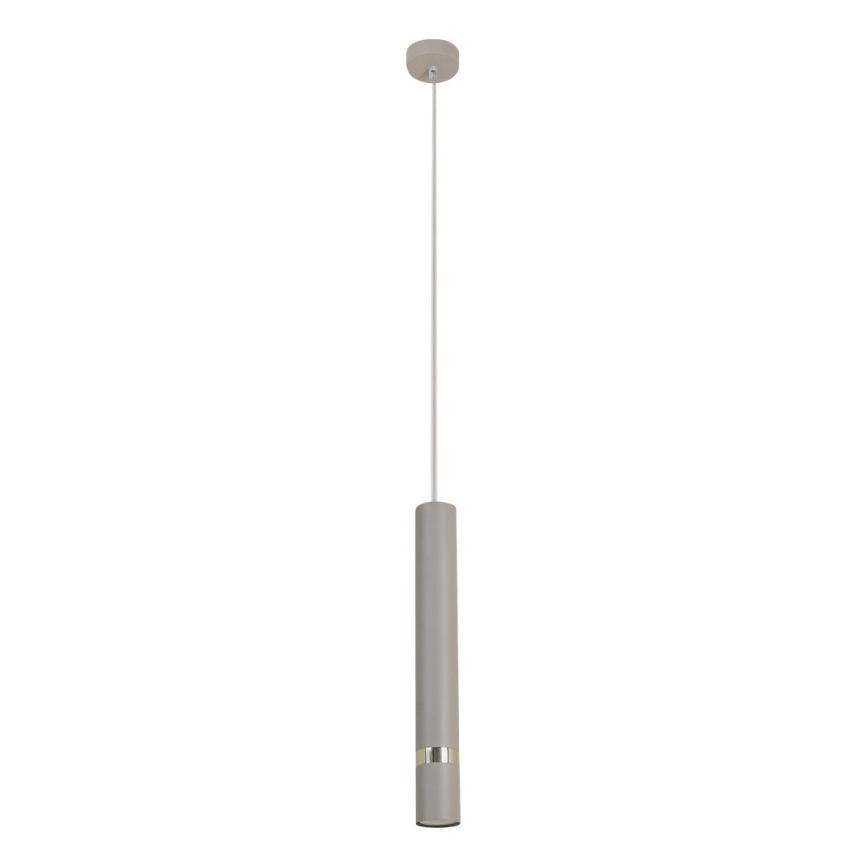 Brilagi - Chandelier on a string POKER 1xGU10/25W/230V beige/gold