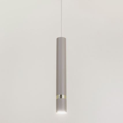 Brilagi - Chandelier on a string POKER 1xGU10/25W/230V beige/gold