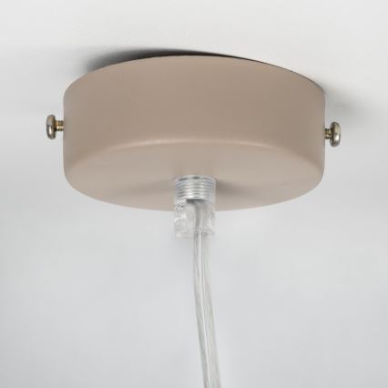 Brilagi - Chandelier on a string POKER 1xGU10/25W/230V beige/gold