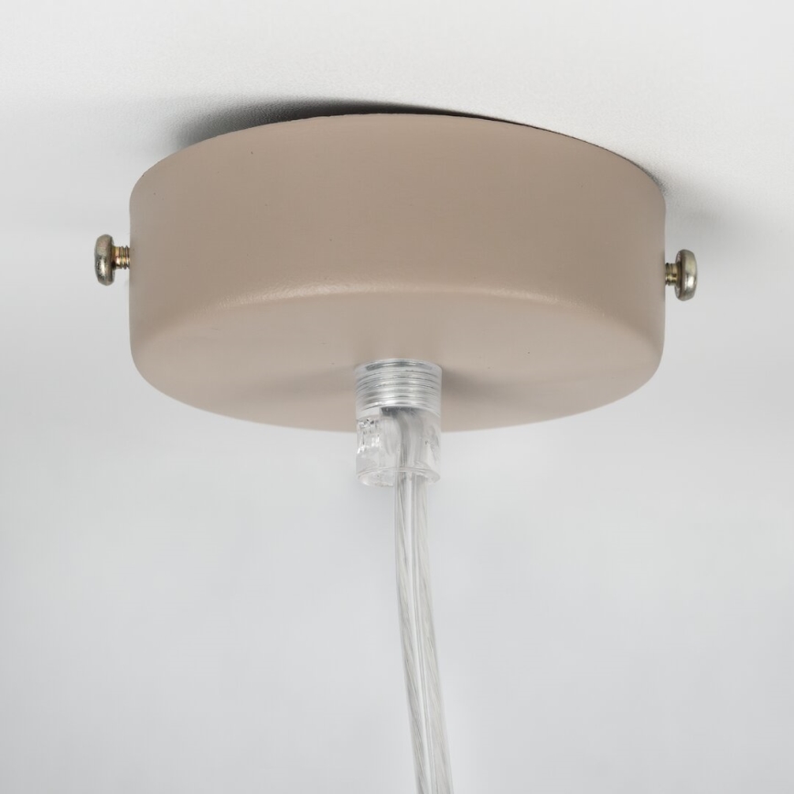 Brilagi - Chandelier on a string POKER 1xGU10/25W/230V beige/gold