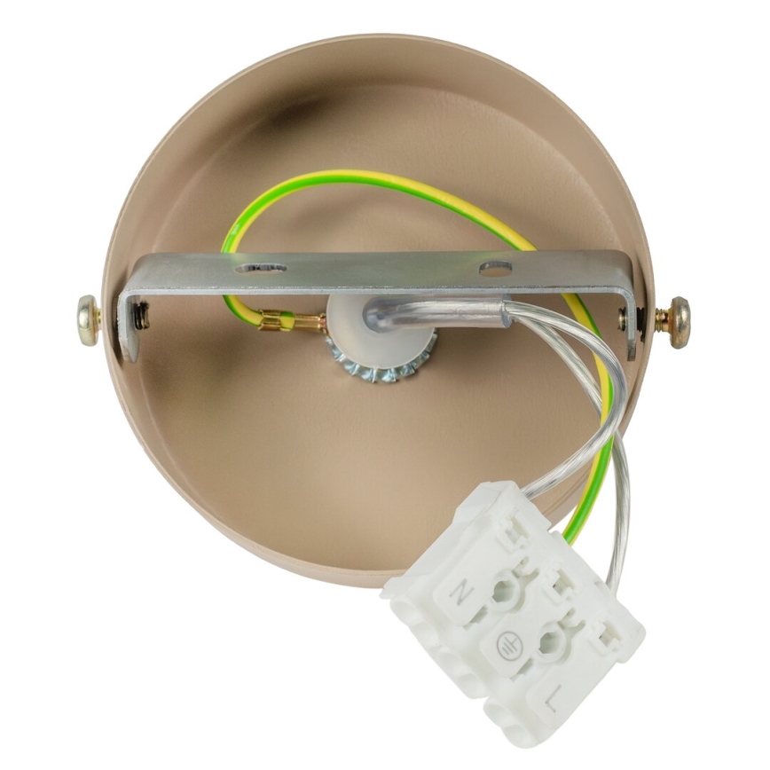 Brilagi - Chandelier on a string POKER 1xGU10/25W/230V beige/gold