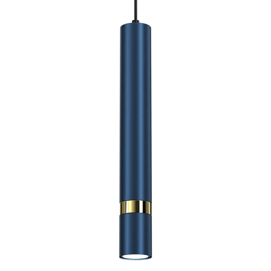Brilagi - Chandelier on a string POKER 1xGU10/25W/230V blue/gold