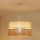 Brilagi - Chandelier on a string ROYAL YUTE 1xE27/15W/230V d. 40 cm beige/creamy