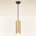 Brilagi - Chandelier on a string SELE 1xGU10/30W/230V black/gold