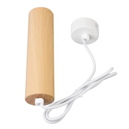 Brilagi - Chandelier on a string SELE 1xGU10/30W/230V white/oak decor
