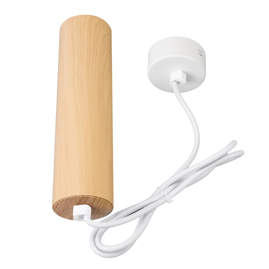 Brilagi - Chandelier on a string SELE 1xGU10/30W/230V white/oak decor