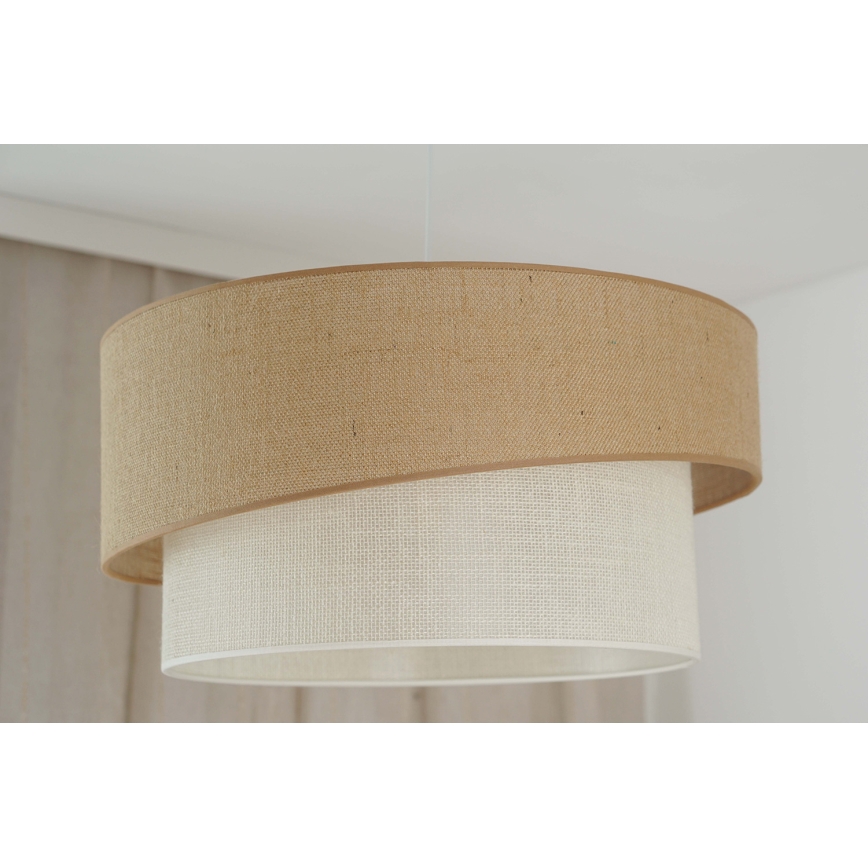 Brilagi - Chandelier on a string SHINE 1xE27/15W/230V d. 50 cm beige/creamy