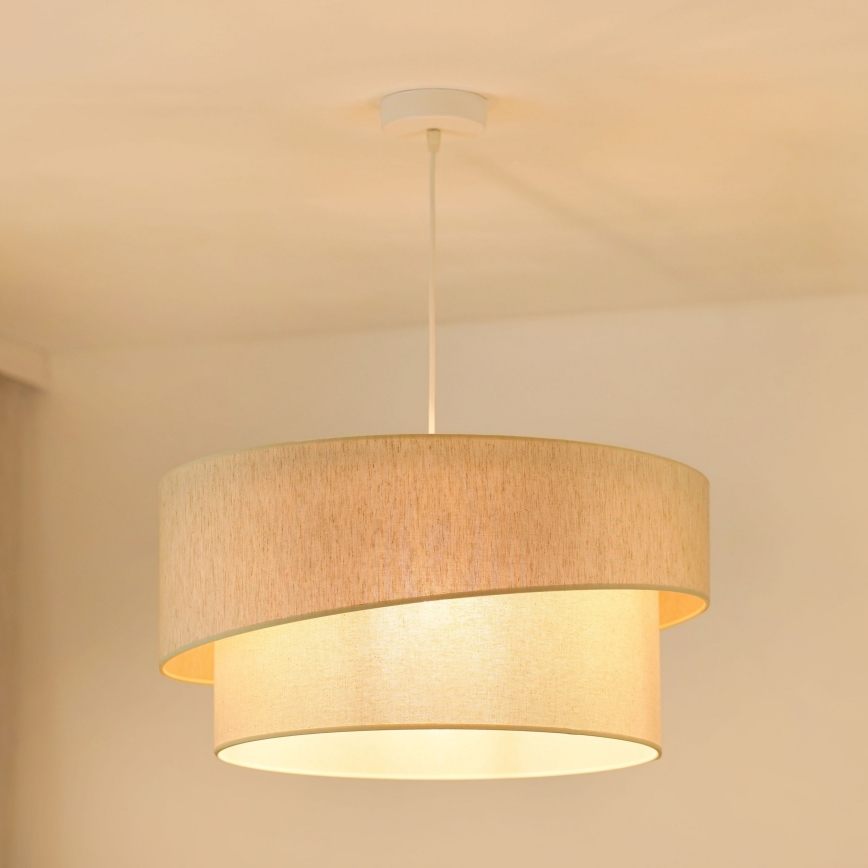 Brilagi - Chandelier on a string SHINE 1xE27/15W/230V d. 50 cm creamy