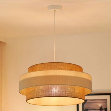 Brilagi - Chandelier on a string SPACE LIGHT 1xE27/15W/230V d. 50 cm beige/creamy