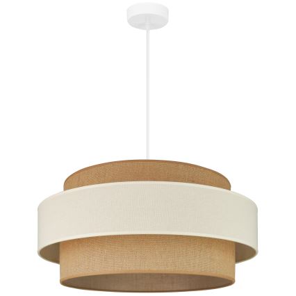 Brilagi - Chandelier on a string SPACE LIGHT 1xE27/15W/230V d. 50 cm beige/creamy