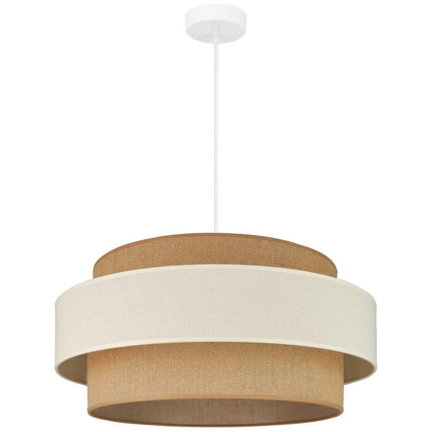 Brilagi - Chandelier on a string SPACE LIGHT 1xE27/15W/230V d. 50 cm beige/creamy