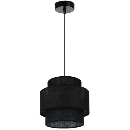 Brilagi - Chandelier on a string SPACE YUTE 1xE27/15W/230V d. 25 cm black
