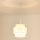 Brilagi - Chandelier on a string SPACE YUTE 1xE27/15W/230V d. 25 cm creamy/white