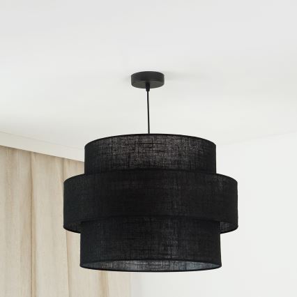 Brilagi - Chandelier on a string SPACE YUTE 1xE27/15W/230V d. 50 cm black