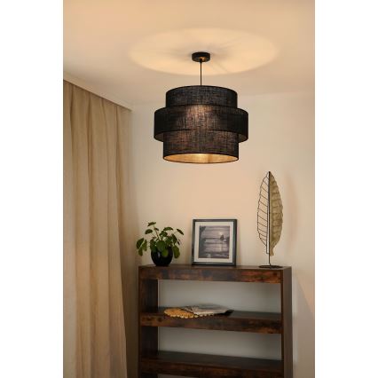 Brilagi - Chandelier on a string SPACE YUTE 1xE27/15W/230V d. 50 cm black