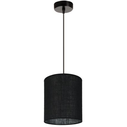 Brilagi - Chandelier on a string TUBES 1xE27/15W/230V d. 20 cm black