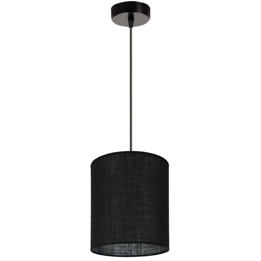 Brilagi - Chandelier on a string TUBES 1xE27/15W/230V d. 20 cm black