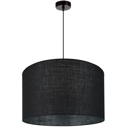 Brilagi - Chandelier on a string TUBES ROLLER 1xE27/15W/230V d. 50 cm black
