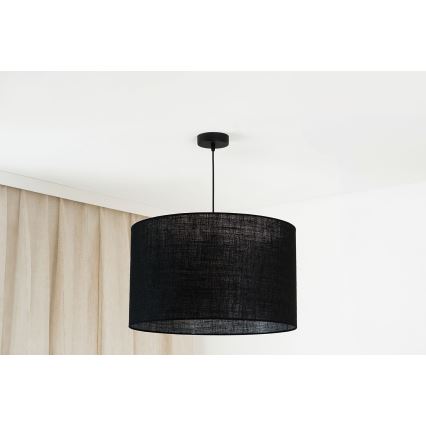 Brilagi - Chandelier on a string TUBES ROLLER 1xE27/15W/230V d. 50 cm black