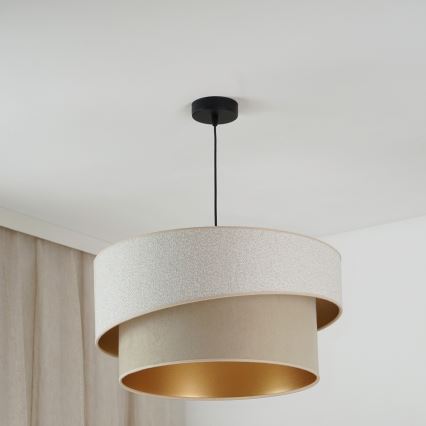 Brilagi - Chandelier on a string VEGAS SHINE 1xE27/15W/230V d. 50 cm creamy/beige