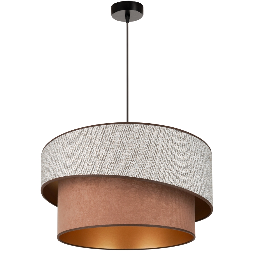 Brilagi - Chandelier on a string VEGAS SHINE 1xE27/15W/230V d. 50 cm grey/brown